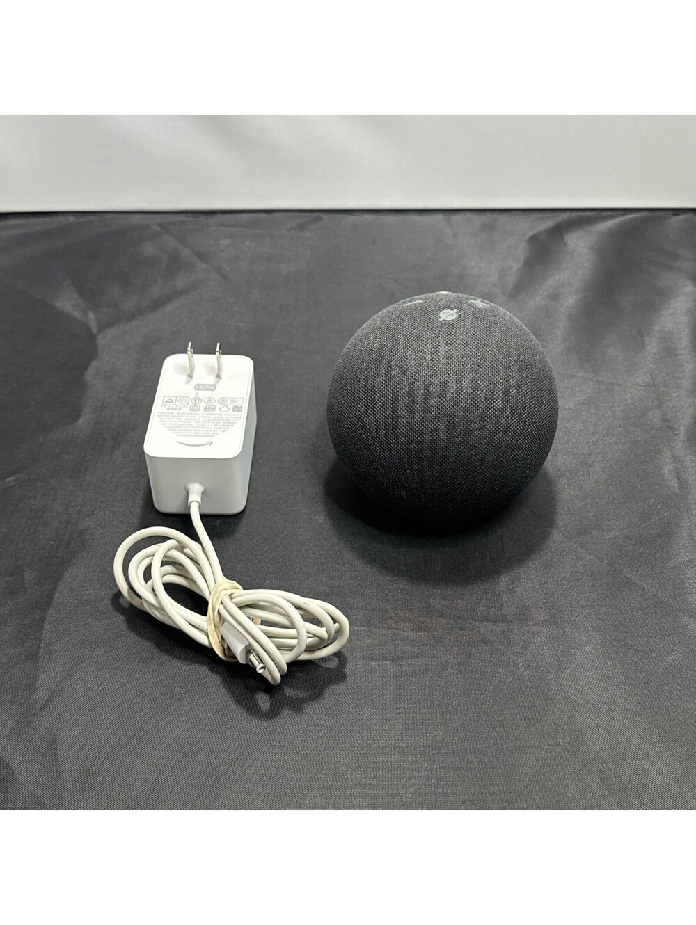 Amazon Echo Dot (4th Gen) Smart Speaker with Alexa B7W64E Charcoal Black W/Cord